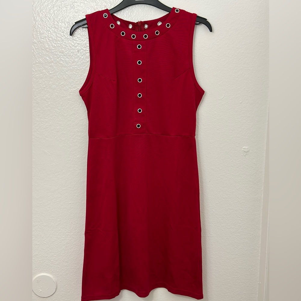 Red dress